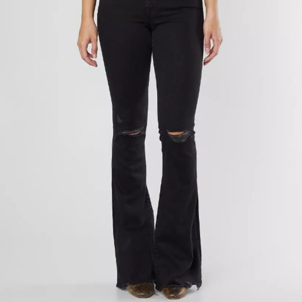 Flying Monkey High Rise Flare Stretch Jean 25 x 32